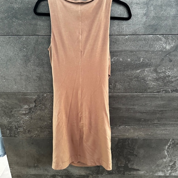 Brunello Cucinelli ruched beige dress US size M' - Picture 7 of 10